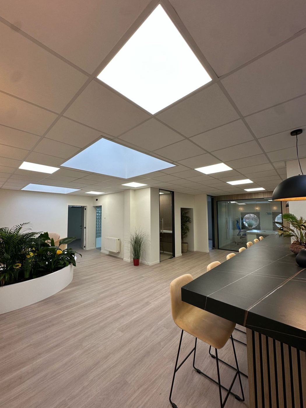 Keuken & bar in het Innovation Center Sint-Niklaas