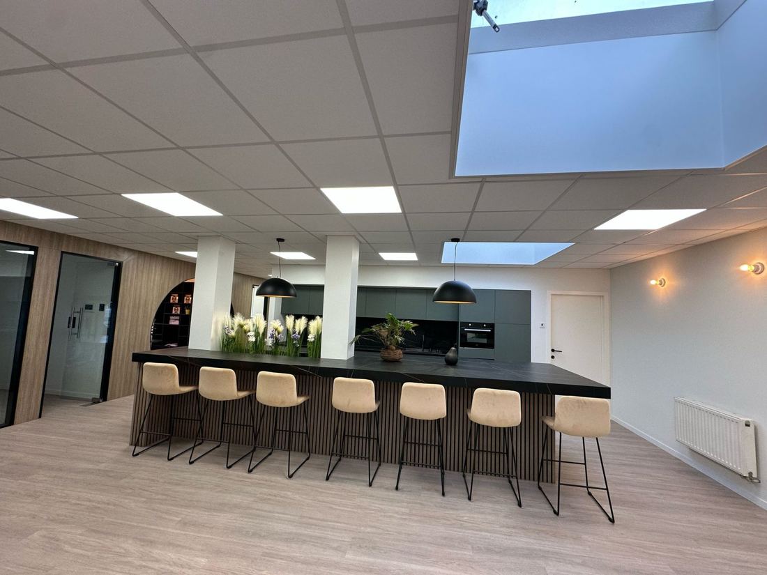 Keuken in het Innovation Center Sint-Niklaas