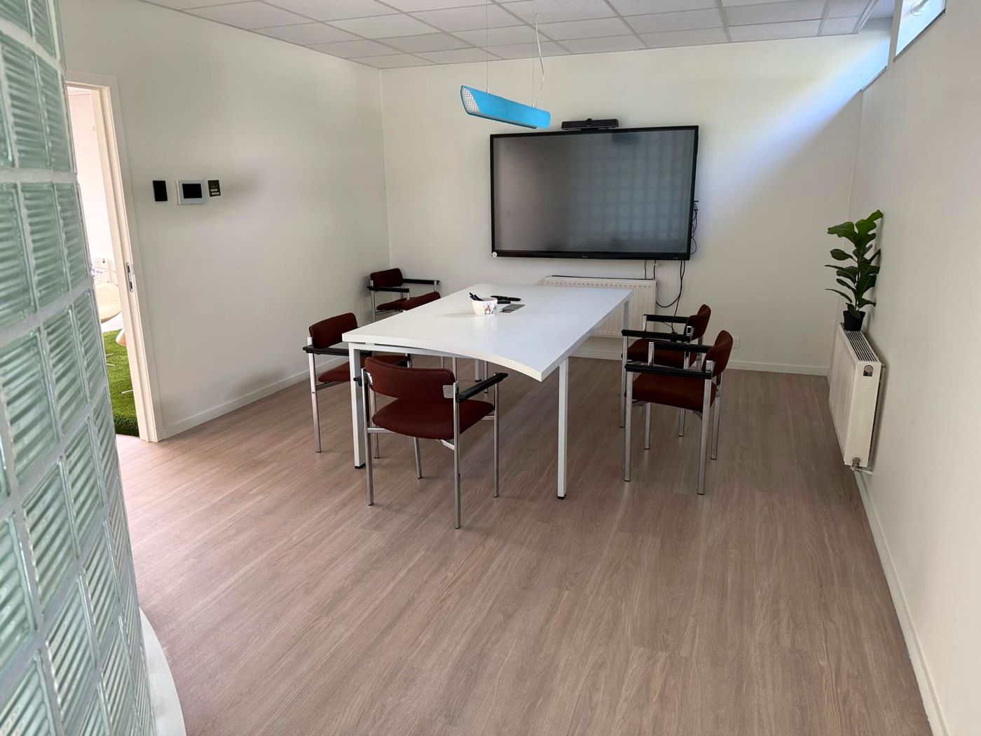 Vergaderzaal in het Innovation Center Sint-Niklaas